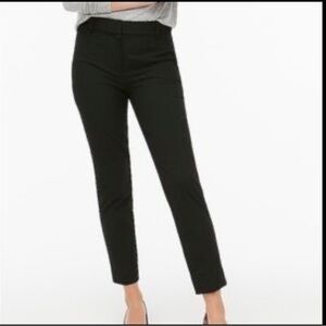 J. Crew Factory Ruby Crop Black Pants